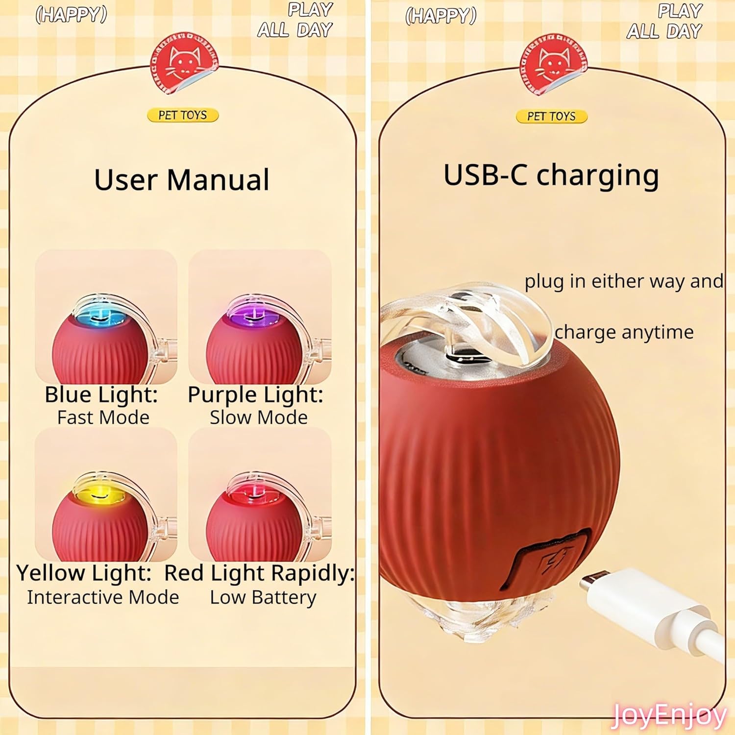 Pawlorae Automatic Cat Toy